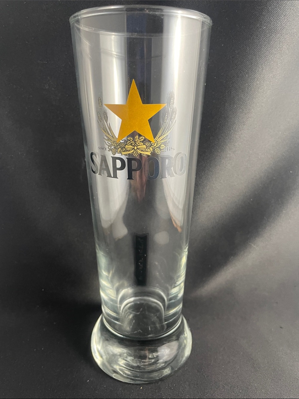 Sapporo Beer Pint Glass Barware